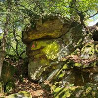 Im Aufstieg zum Jägerkreuz