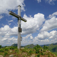 Gipfelkreuz auf der Schoberspitze