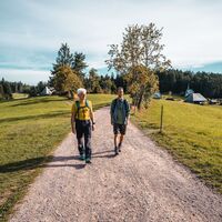 Unterwegs auf der europäischen Wasserscheide
