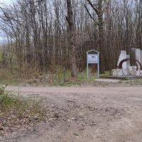 Wegkreuzung etwas nach den Zwergerl