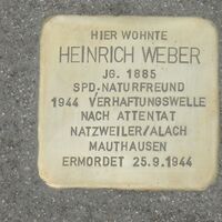 Stolperstein Heinrich Weber