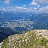 Blick Richtung Reutte und Lechtal