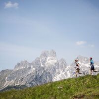 King Dachstein Trail mit Blick zur Bischofsmütze