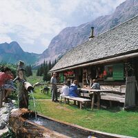 Rast auf der Sulzkaralm