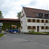 Münzgebäude der Stadt Schongau vor der Restaurierung 2020