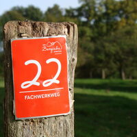 Markierungszeichen Fachwerkweg 