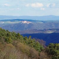 Ausblick vom Seiber an der L7095
