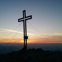 Gipfelkreuz am Grimming