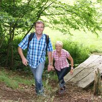 Waldpfad im Näsbachtal