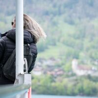 Überfahrt von Bönigen nach Ringgenberg mit dem Schiff