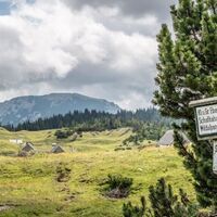 kurz vor der Sonnschienalm