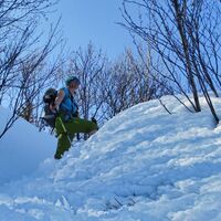 Steilerer Aufstieg nach der Schwarzbeeralm