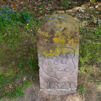 Die historischen Grenzsteine sind Relikte der ehemaligen Grenze zwischen dem Königreich Württemberg und dem Großherzogtum Baden