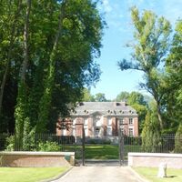 Kurs der Somme an der Luce