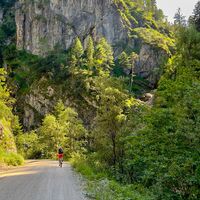 unterwegs auf der MTB Tour "465 Rund um den Guffert"