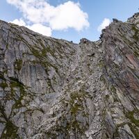 Steiler Anstieg zum Brunipass