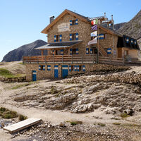 [ Dolomiten, Rosengarten ] | Tag 3 | Die Antermoiahütte, 2.497m