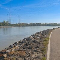 Donauradweg in Altenwörth