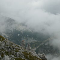 Blick zur Hesshütte