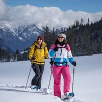 Schneeschuhtrail Gampergalt auf Schönhalden