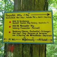Frauenstein - Klaus - Steyerling - Brunnental - Ringsattel - Almtaler Haus - Gr. Ödsee - Hintere Hetzau