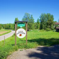 Radweg an der Grenze Lappeenranta – Imatra