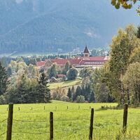 Blick auf die Abtei