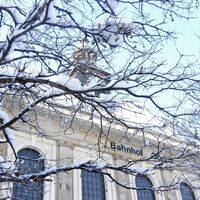 Bahnhof Görlitz (im Winter)
