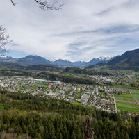 Schellenberg - Gantenstein; Blick auf Vorarlberg