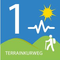 Wegzeichen Terrainkurweg 1 Medebach