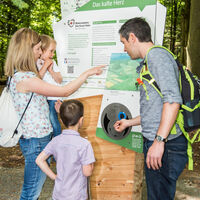 interessante Infotafeln am Weg