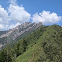 Blickrichtung Cima Val Tremoia