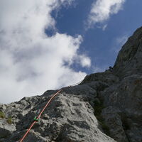 in festem Fels gehts dann zur Sache