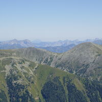 am Horizont kann ich auch noch den Ötscher erkennen...