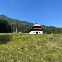 Almhütten im Val Bartolo