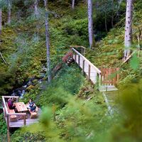 Rastplatz beim Waldbaden am Asitz