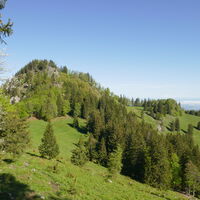 Rückblick zum Pfannstein