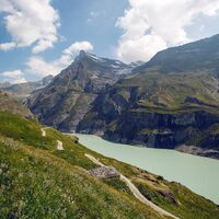 Stausee Mauvoisin.