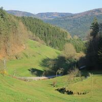 Blick vom Grundhäusle