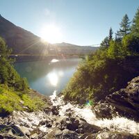 Tseuzier Stausee.