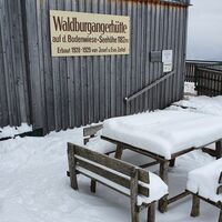6.6 km Rastplatz vor der Hütte