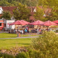 Café Ankerplatz im Emmerauenpark Lügde