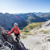 Klettersteig Partnunblick