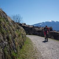 Richtung Tenno-See von Canale