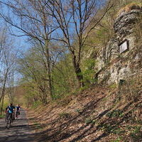 Bauernkanzel an den Falkener Klippen an der Werra