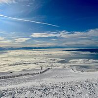 Blick Richtung Jauntal / Klagenfurter Becken mit Karawanken