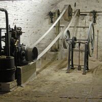Inneres des Fort Rapp