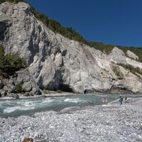 Rheinschlucht vom Carerra Bach