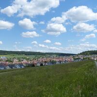 Blick auf Althengstett