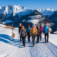 Unterwegs auf der Sonnenseit Lumnezia